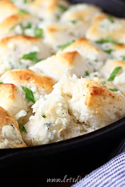 Blue Cheese Pull Apart Bread