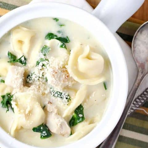 Chicken Tortellni Soup Feat