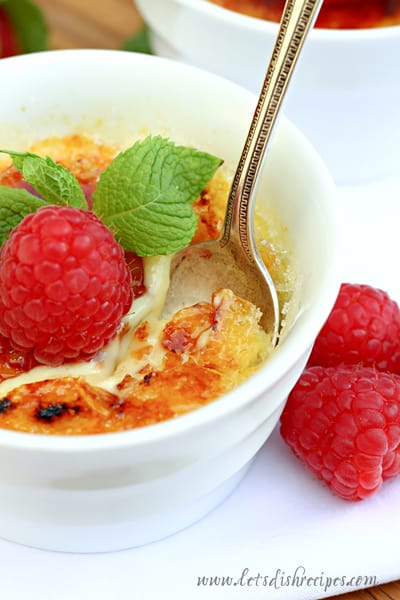 Pressure Cooker Creme Brulee