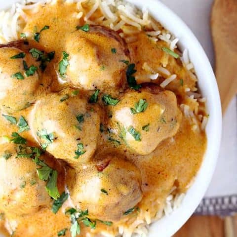 REd Curry Meatballs feature