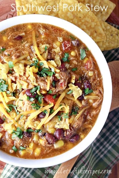 Slow Cooker Southwest Pork Stew