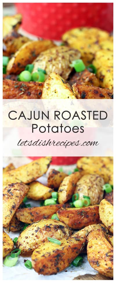 Cajun Roasted Potatoes with Creole Dipping Sauce