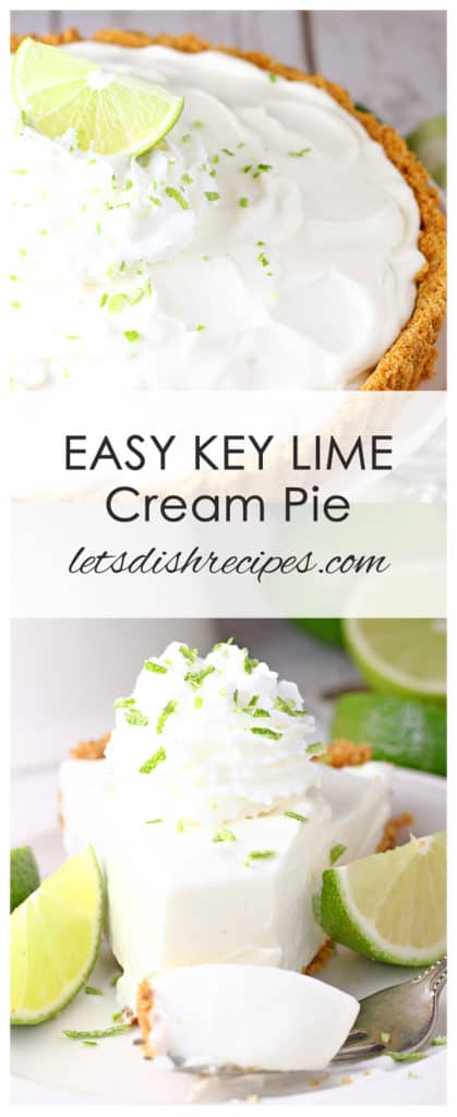 Easy Key Lime Cream Pie