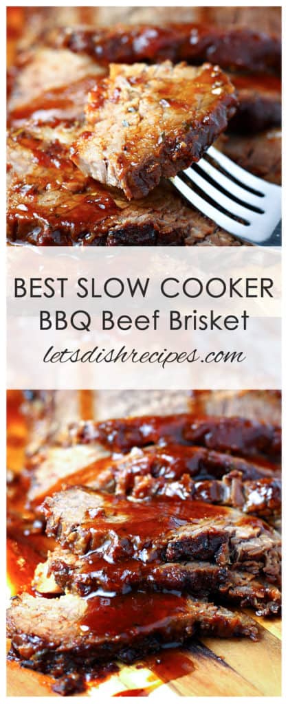 Best Slow Cooker Barbecue Beef Brisket