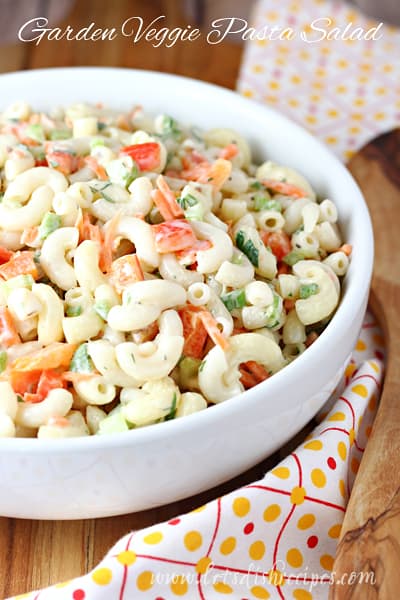 Garden Veggie Pasta Salad