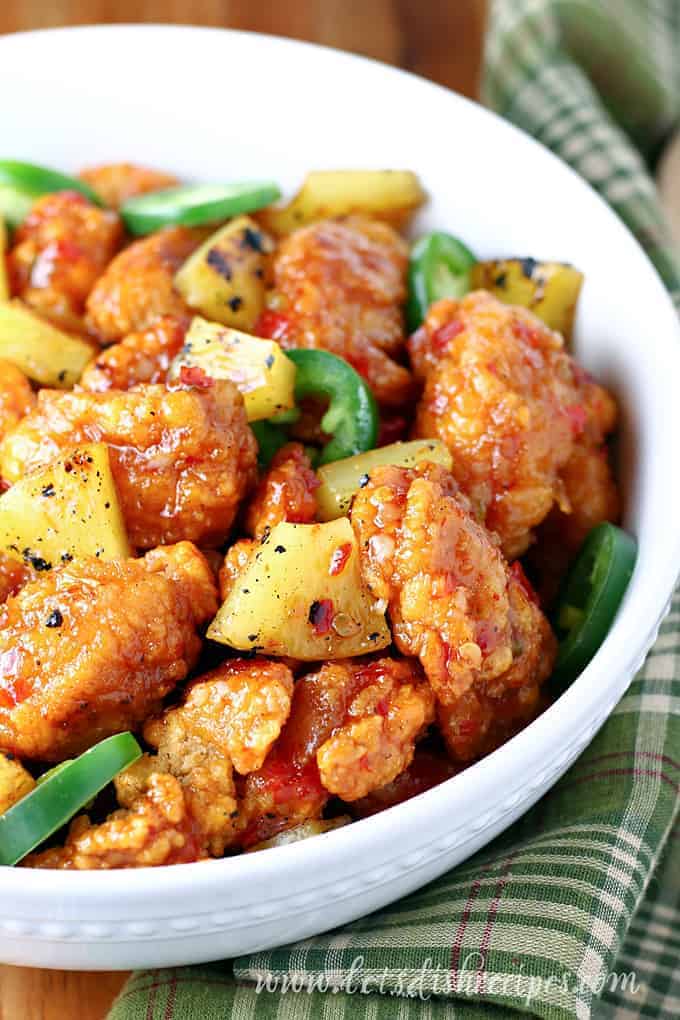 Sweet Jalapeno Pineapple Boneless Wings