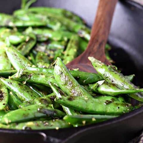 Skillet Peas feature