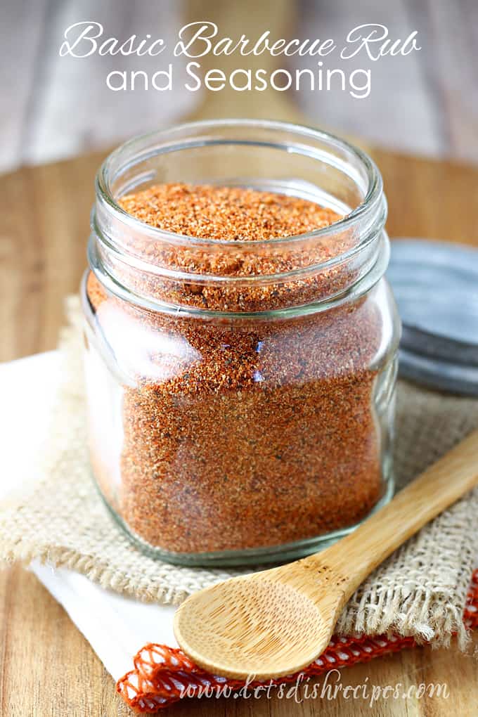 Basic Barbecue Rub and Seasoning