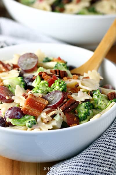 Broccoli Bowtie Pasta Salad