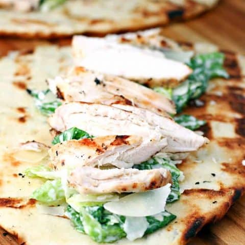 Chicken Caesar Flat feature