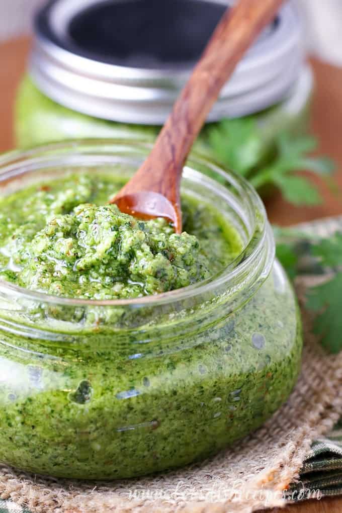 Easy Cilantro Pesto