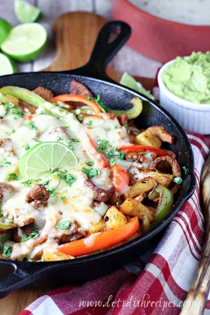 Beef Pineapple Fajitas