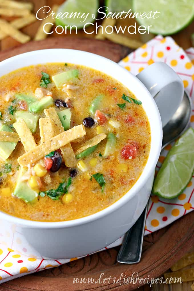 Creamy Southwest Corn Chowder