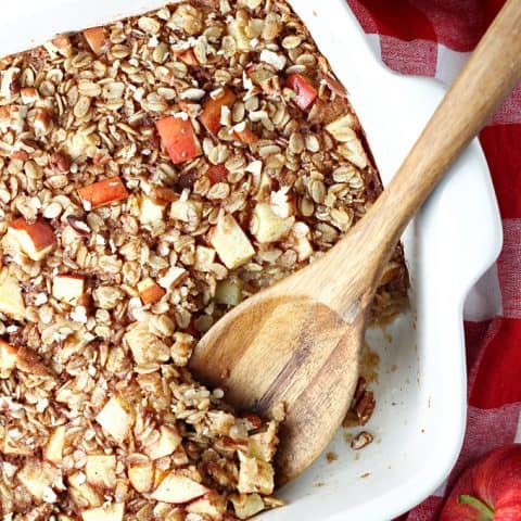 Apple Spice Baked Oatmeal feature