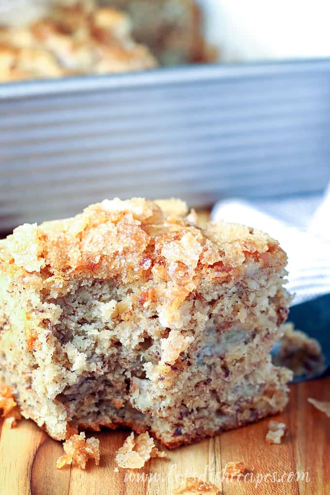 Banana Bread Snack Cake