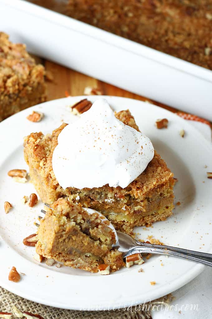 Pumpkin Pecan Crunch Bars