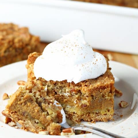 Pumpkin Pecan Crunch Bars feature