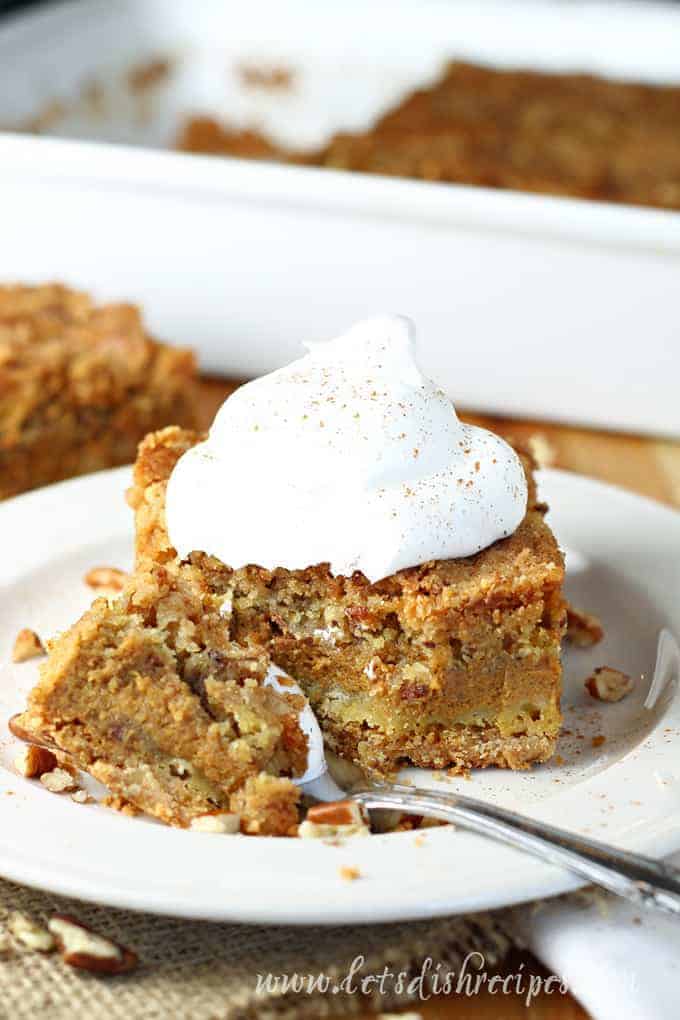 Pumpkin Pecan Crunch Bars