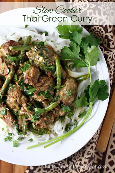 Slow Cooker Thai Green Curry