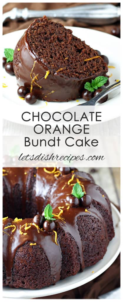 Chocolate Orange Bundt Cake