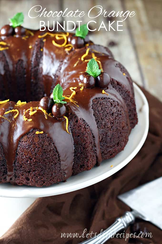 Chocolate Orange Bundt Cake