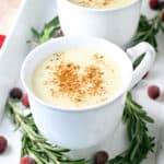 Homemade Egg Free Eggnog