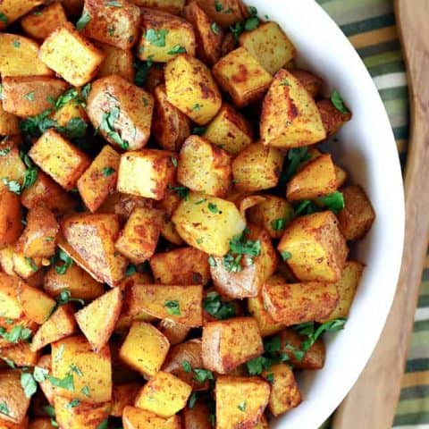 Moroccan Potatoes feature