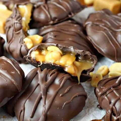 Caramel Peanut Clusters fea