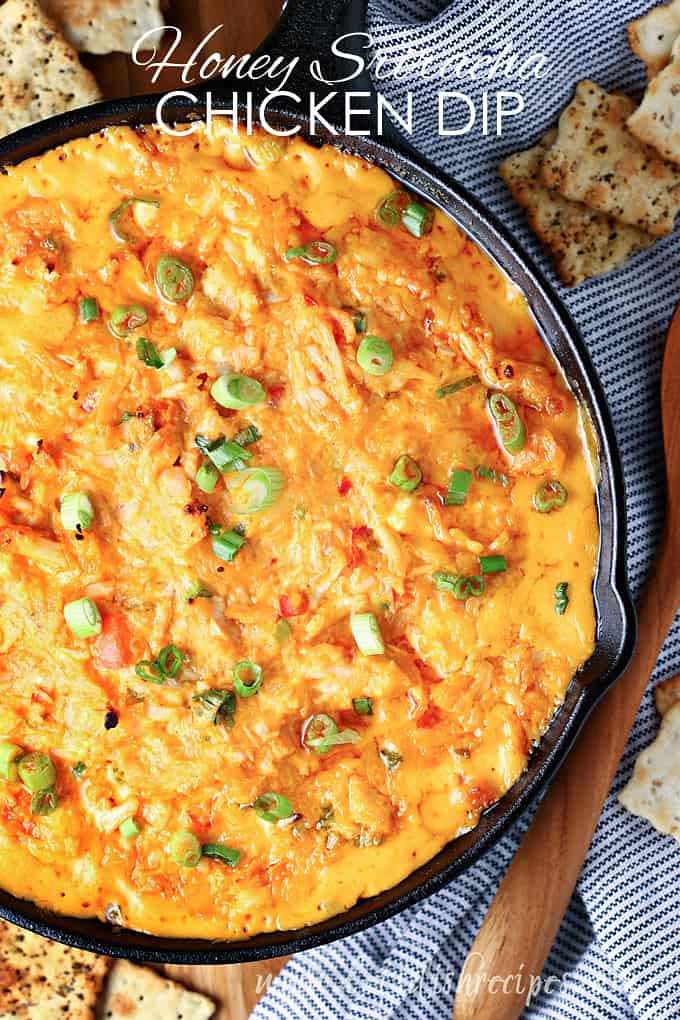 Honey Sriracha Chicken Dip