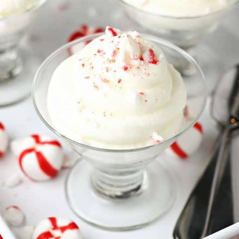 No Bake Peppermint Mousse feature