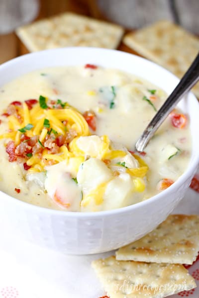 Chicken Cheddar Corn Chowder