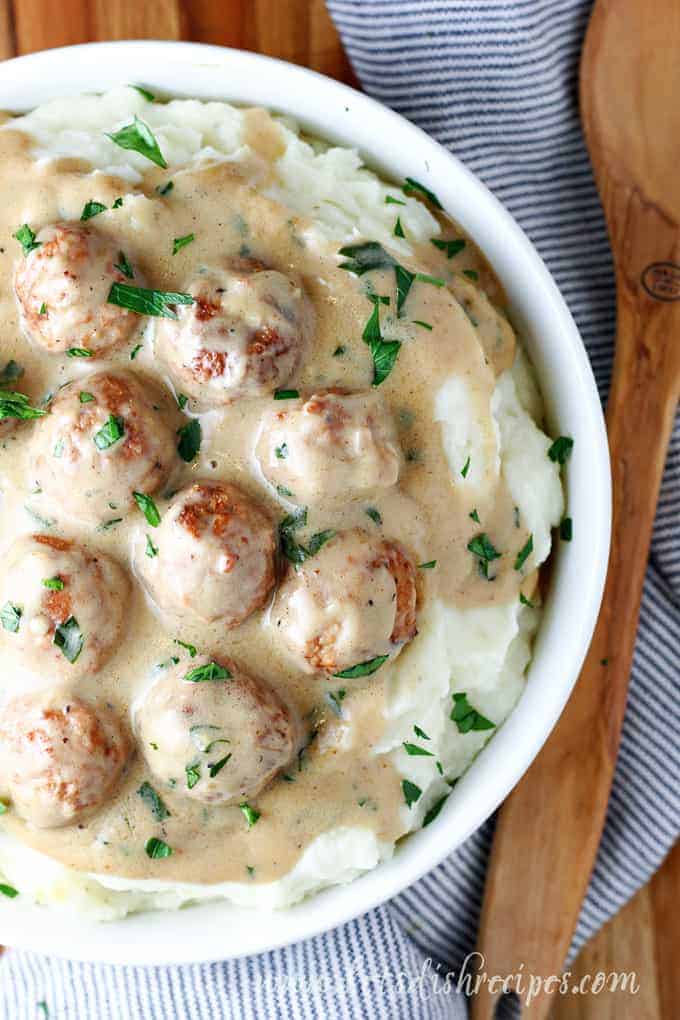 Slow Cooker Swedish Meatballs