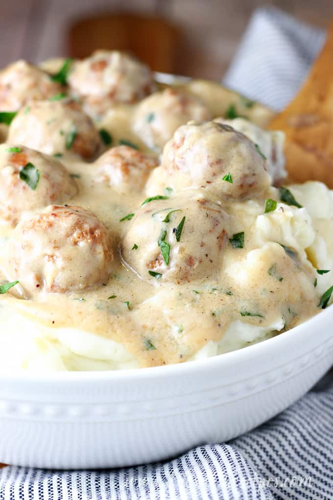 Slow Cooker Swedish Meatballs