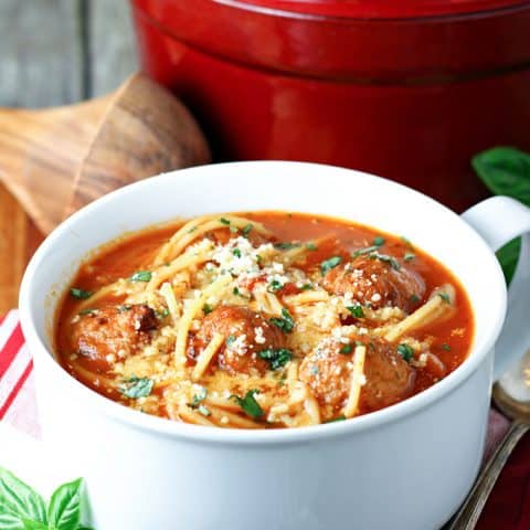 Spaghetti Meatball Soup feature