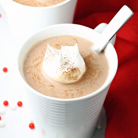 Rich and Creamy Slow Cooker Hot Chocolate feature