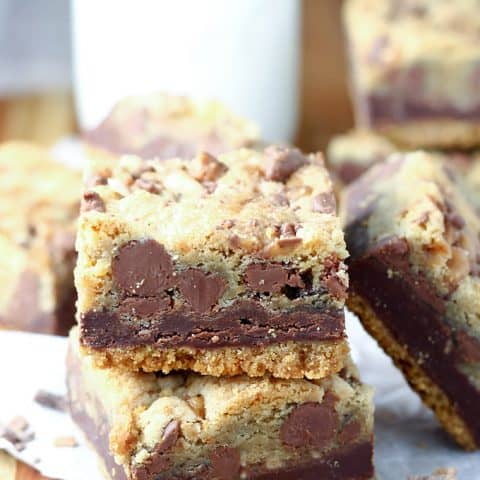 Toffee Fudge Bars feature