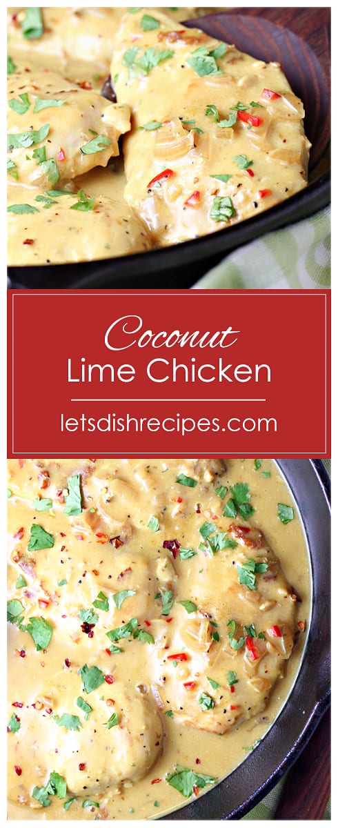 Creamy Coconut Lime Chicken