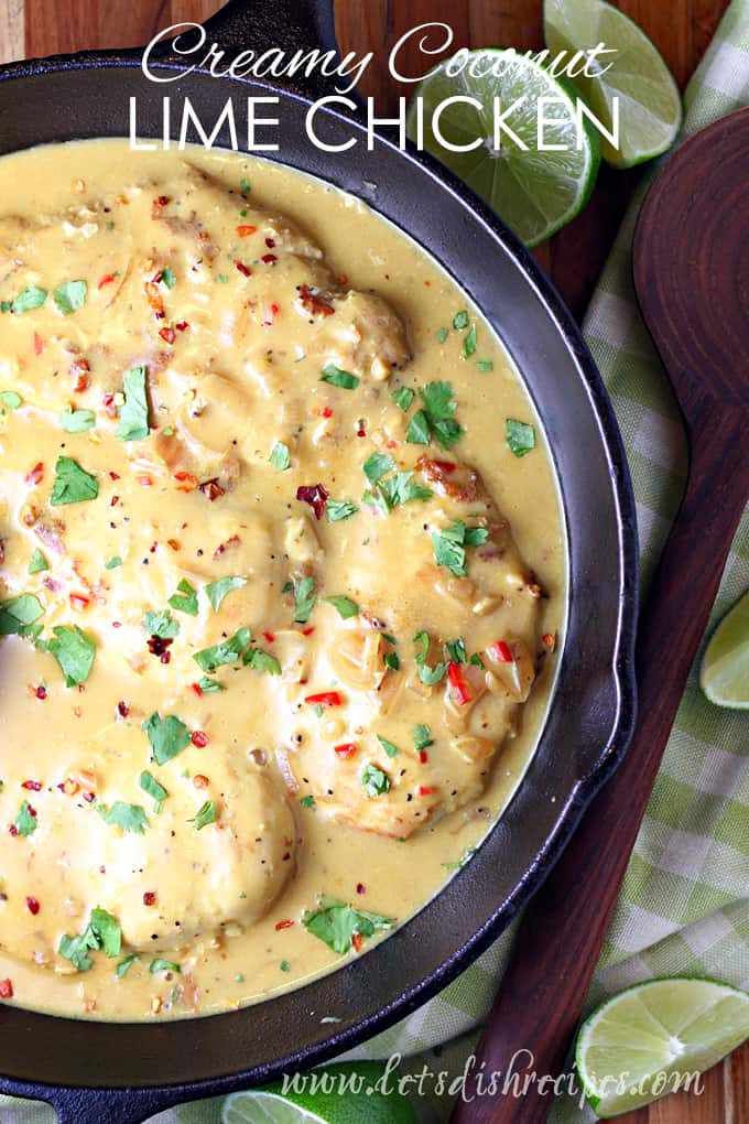 Creamy Coconut Lime Chicken