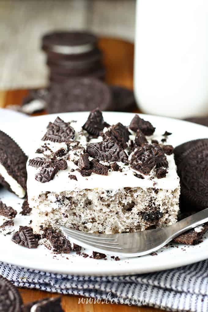 Cookies and Cream Sheet Cake