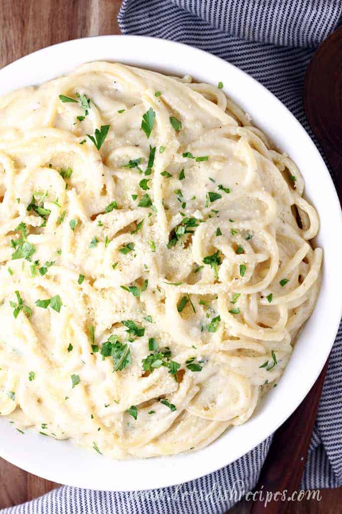 Three Cheese Garlic Noodles