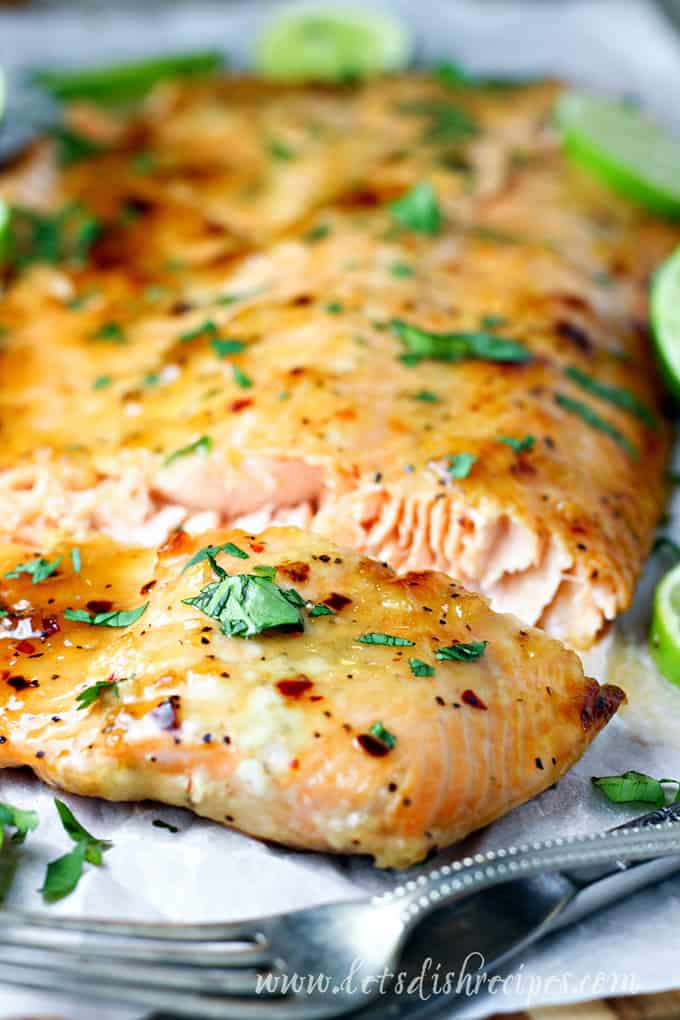 Sweet Cilantro Lime Salmon