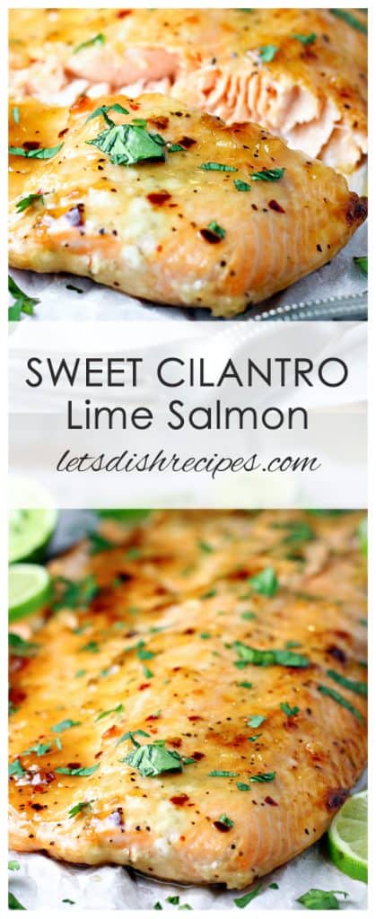 Sweet Cilantro Lime Salmon