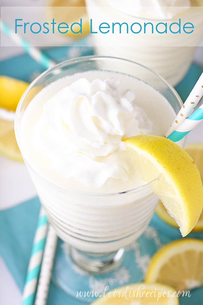 Copycat Chic-Fil-A Frosted Lemonade