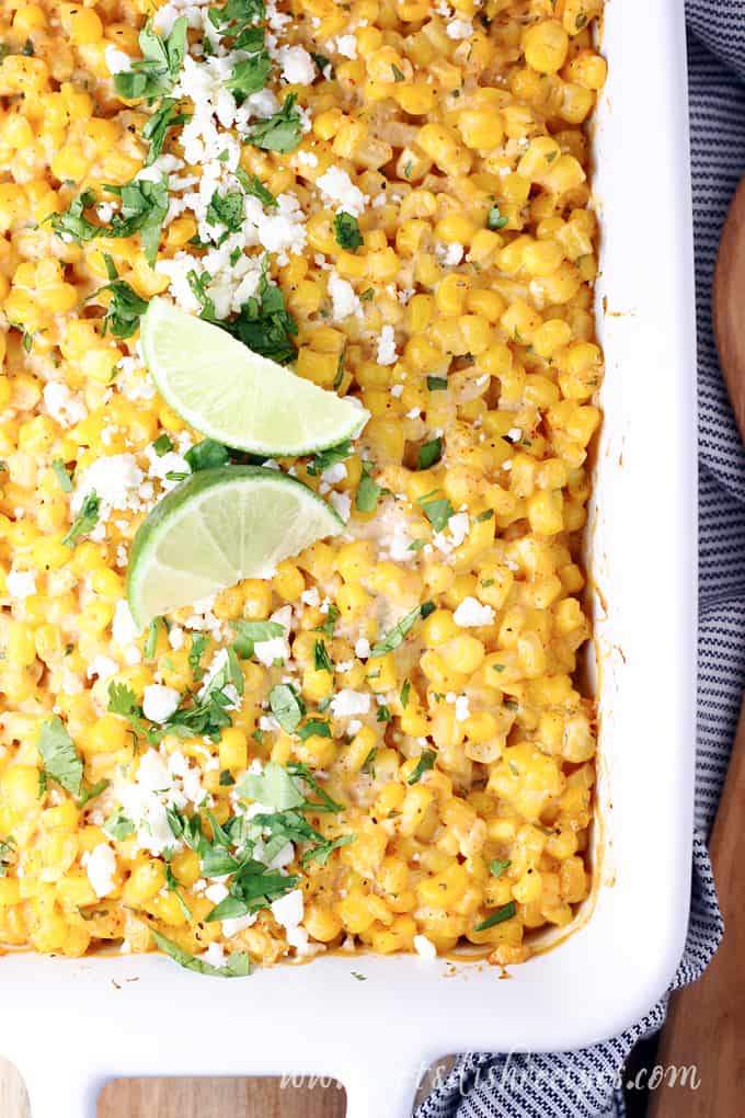 Mexican Street Corn Casserole