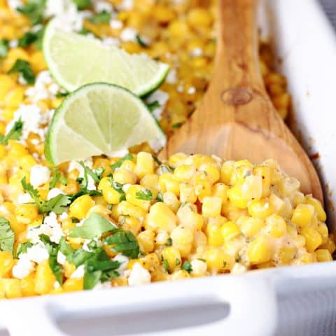 Mexican Street Corn Casserole feature