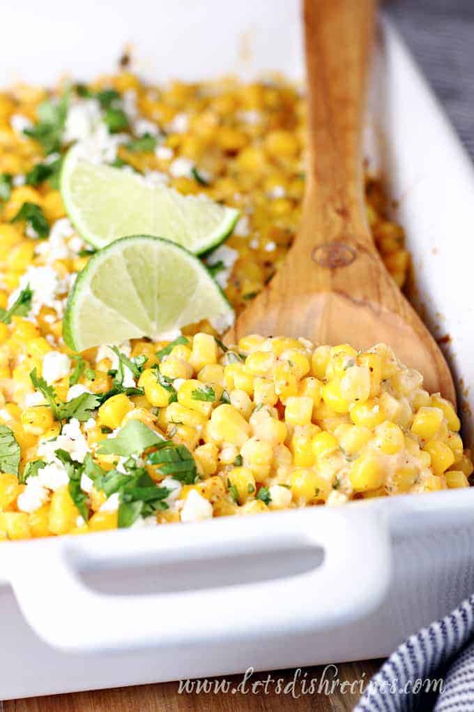 Mexican Street Corn Casserole