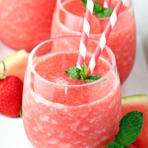 Strawberry Watermelon Fruit Slush feature