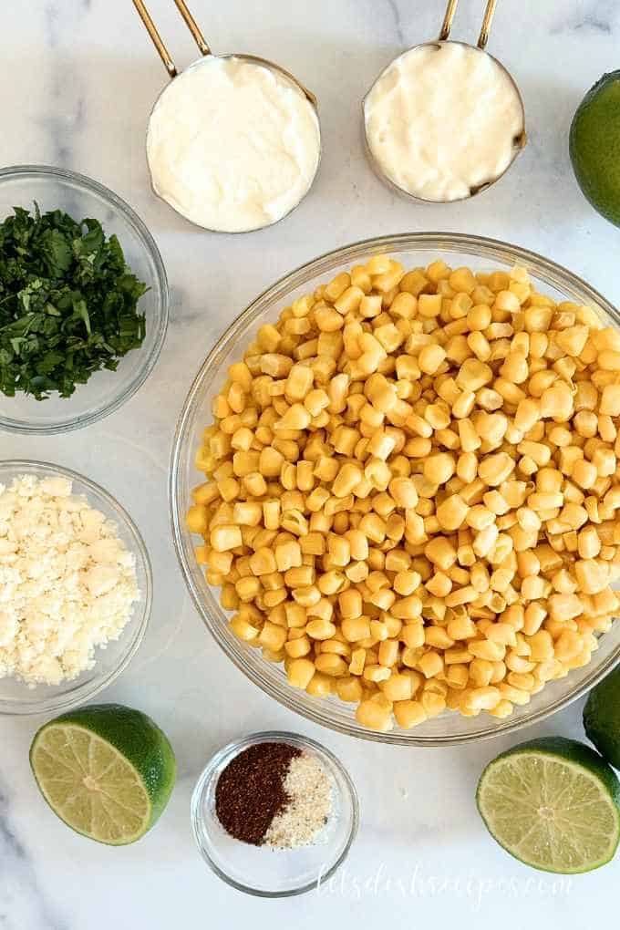 Street Corn Casserole Ingredients