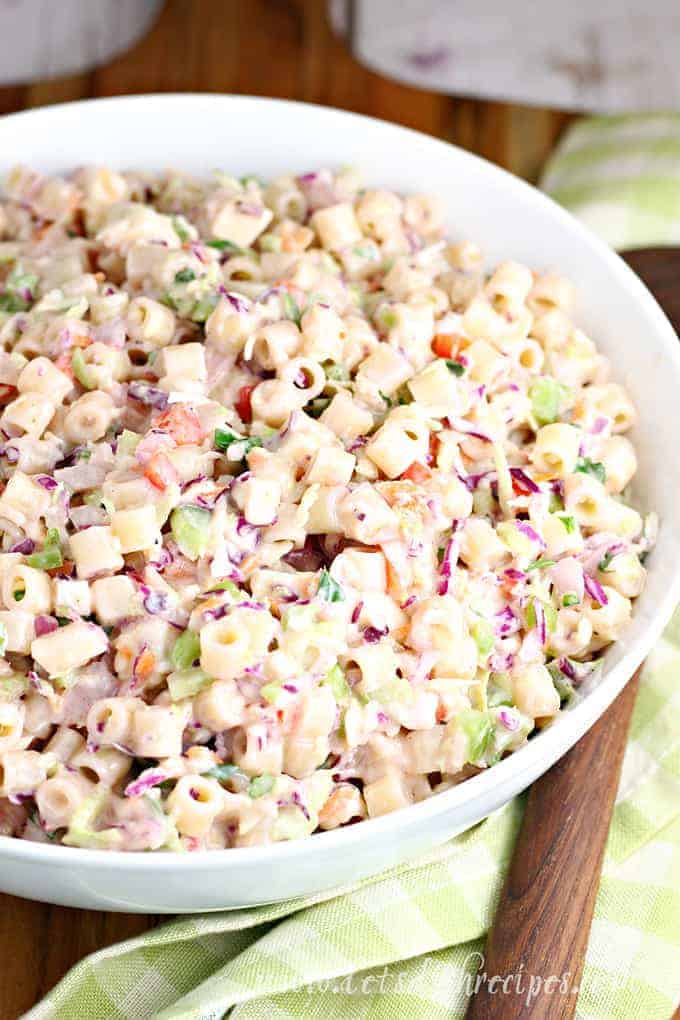 Coleslaw Pasta Salad