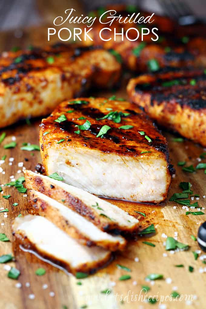 Juicy Grilled Pork Chops